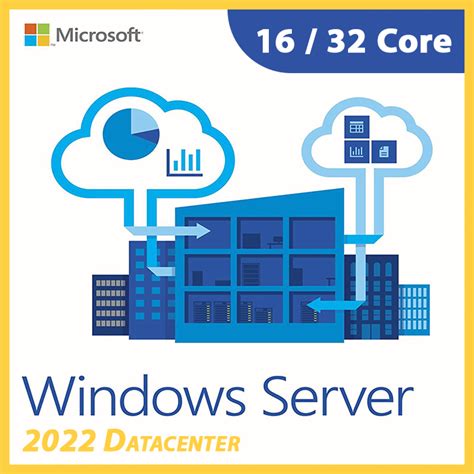 Windows Server 2022 Datacenter 16 Core 32 Core License Key