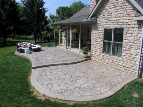 Impressive 25 Stamped Concrete Patio For Inspiration For Your Home