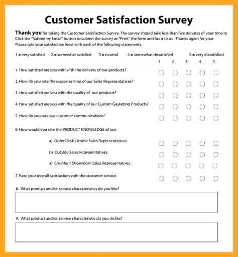 It can be widely used in companies, firms or any other commercial organizations. Client Satisfaction Survey Templates Free Customer ...