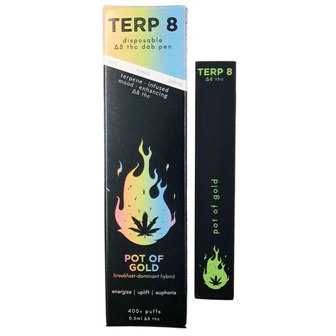 Learn how to spot a scam & check out our list of the approved delta 8 thc vendors for 2021. Terp 8 Delta 8 Vape Pen Pot of Gold - Buy CBD Vape Pen