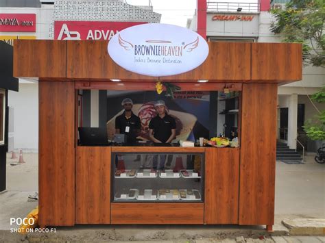 Ms Modern Modular Portable Retail Kiosk For Food Plazahotel Etc Size