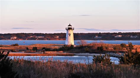 Edgartown Harbor Light A Sunset View Of This Lighthouse In Flickr