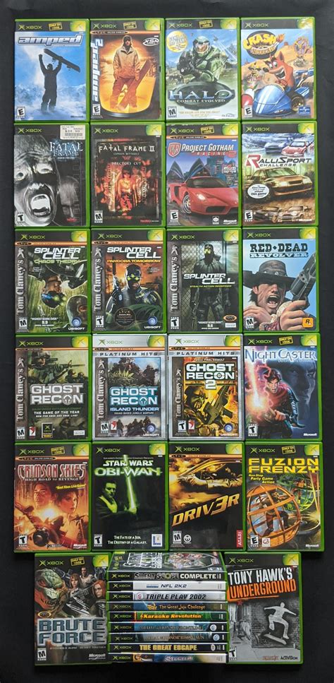 My Original Xbox Collection Im Pretty Proud Of This One The Fatal