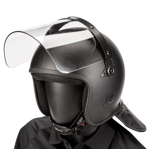 Riot Helmet Straight Face Shield Haven Gear
