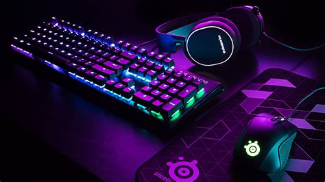 Purple And Blue Gaming Wallpapers Top Free Purple And