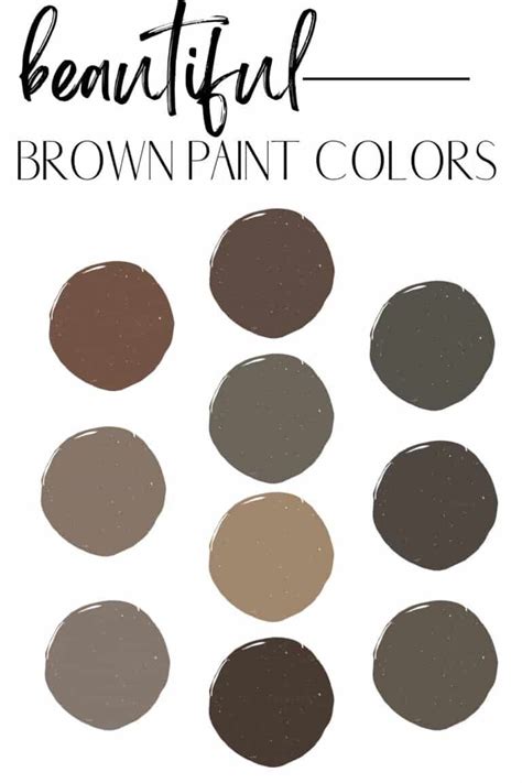 10 Best Brown Paint Colors Home Like You Mean It