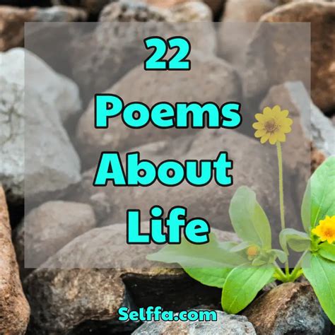 22 Poems About Life Selffa