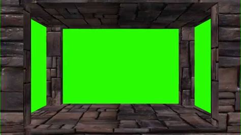 3d Stone Cube Green Screen Free Royalty Footage Youtube