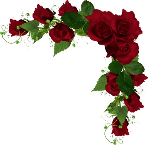 ♥ Roses Rouges Png Tube Fleur Red Flowers Valentine ♥