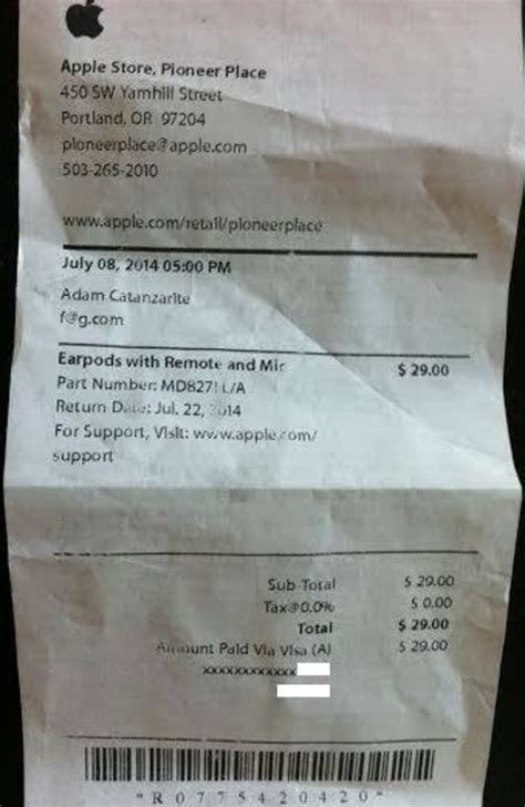 Apple Store Criticised After Receipt Shows Employee Branded Customer A