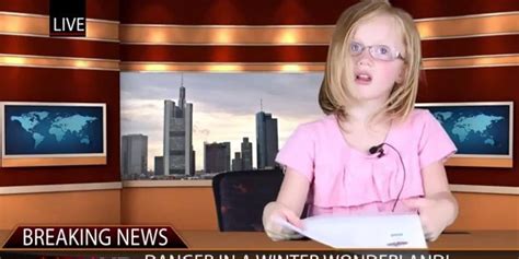 Two Kids Deliver An Unprompted Unscripted Hilarious News