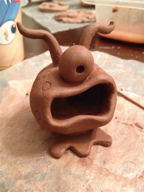 Pinch Pot Monster Ceramics Projects Clay Projects Clay Projects For