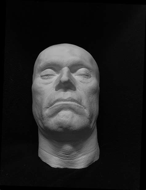 Willem Dafoe Life Mask Cast Lifemask Lifecast White Plastic Etsy