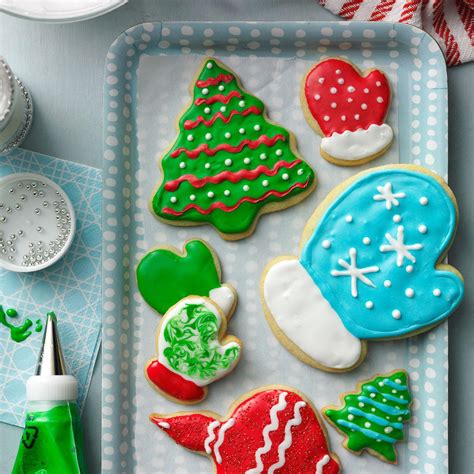 Charming country christmas images are perfect for a homespun christmas cookie! Holiday Cutout Cookies Recipe | Taste of Home
