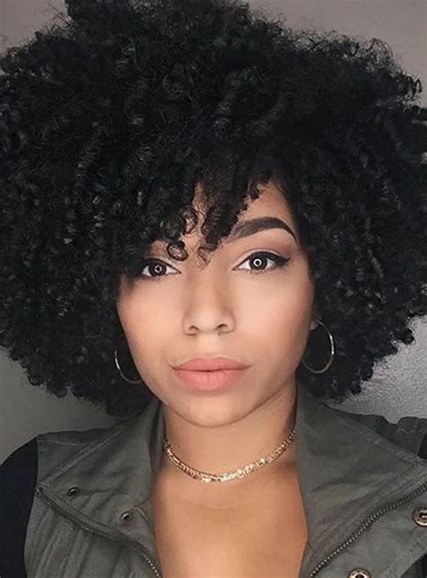 23 African American Natural Hairstyles For Medium Length Hair