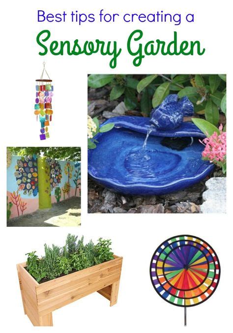 18 Sensory Garden Ideas Sensory Garden Gardening For Kids Outdoor