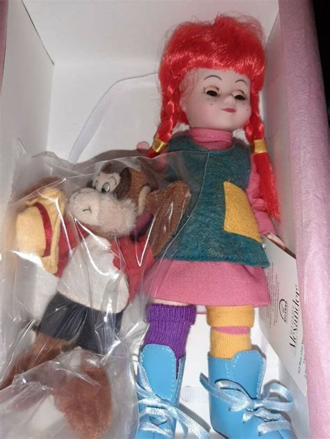 Retired And Rare 2000 Madame Alexander Pippi Longstocking 25975 Doll