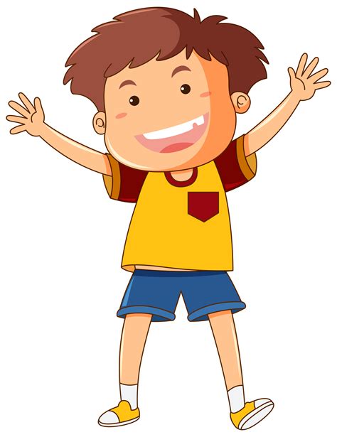 Smiling Boy Cartoon