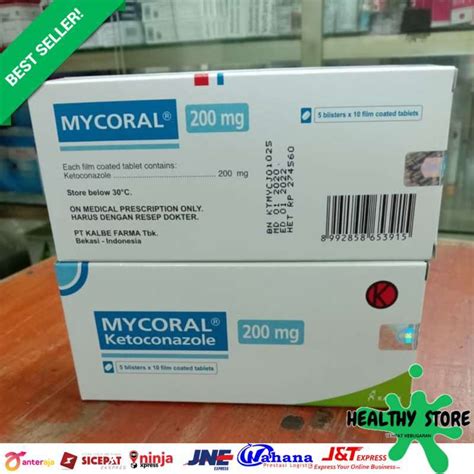 Jual Mycoral 200 Mg Box Isi 50 Tablet Original Di Seller Yulitafarma