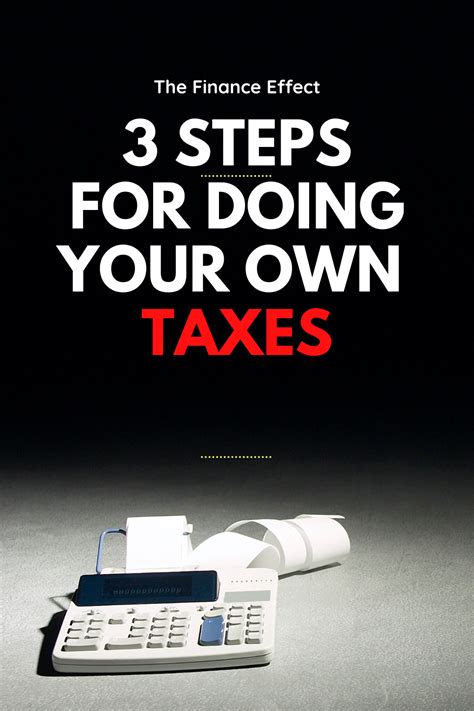 These business entities must file their own tax returns. 3 Steps for Doing Your Own Taxes in 2020 | Finance, Money ...