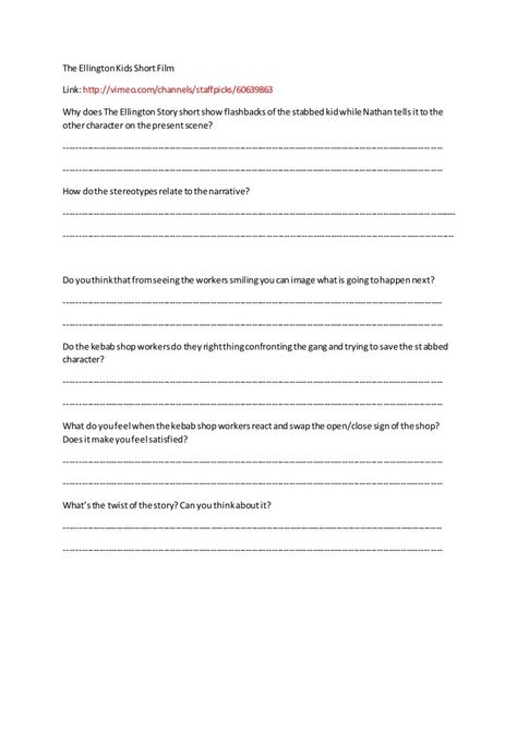 Focus Group Questionnaire Sample