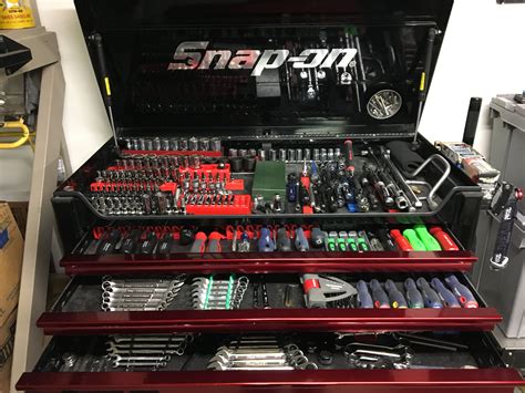 Snap On Tool Collection And Box Tool Box Organization Tool Box