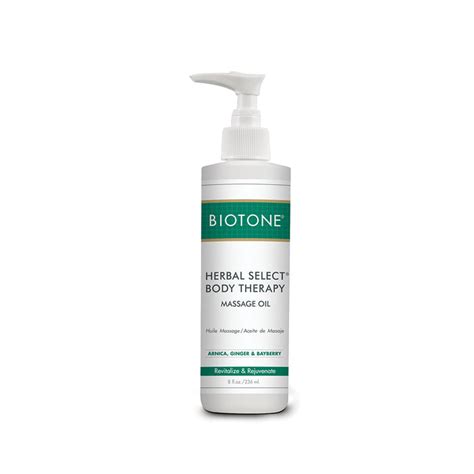 Biotone Herbal Select Body Therapy Massage Oil — Spa And Bodywork Market