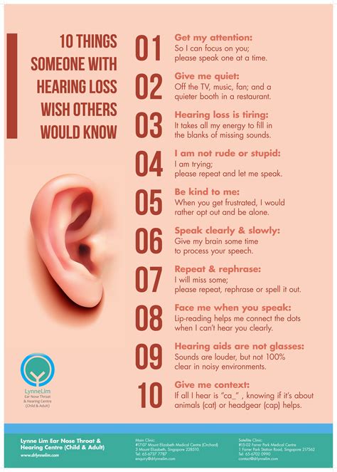 Helpful Facts About Ear Nose Throat And Hearing Dr Lynne Lim