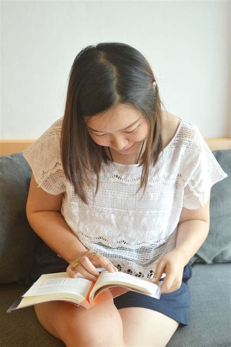 Girl Reading The Book Stock Photo Image Of Female Book 55330166