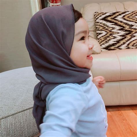 Foto “dia Dapat Kaki Dah” Comel Berhijab Siti Aafiyah Jadi Tumpuan