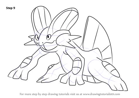 How To Draw A Swampert