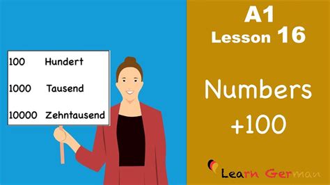 Learn German Numbers Part 3 Zahlen German For Beginners A1 Lesson 16 Youtube