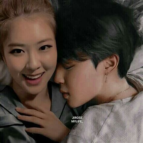 bts jimin and rose kissing hot sex picture
