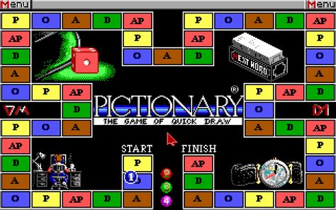 Pictionary The Game Of Quick Draw Screenshots For Dos Mobygames
