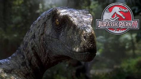 Jurassic Park 3 2001 Alpha Female Velociraptor Screen Time Youtube
