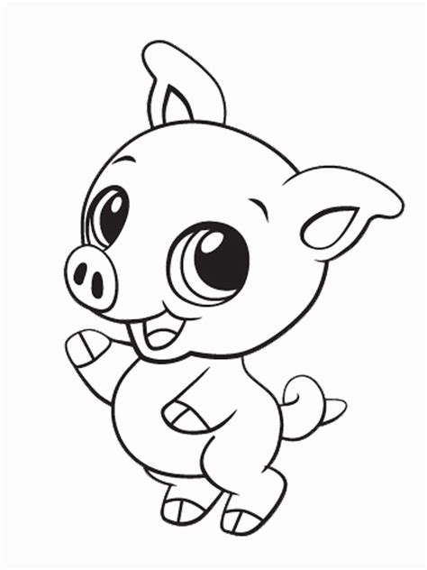55 Cute Animal Coloring Pages Easy Latest Coloring Pages Printable