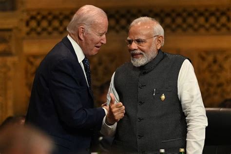 Indias Modi Meets Biden At G20 Summit Shakes Hands With Chinas Xi