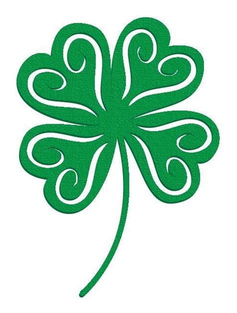 Free Svg Four Leaf Clover For St Patricks Day Kabram Krafts St