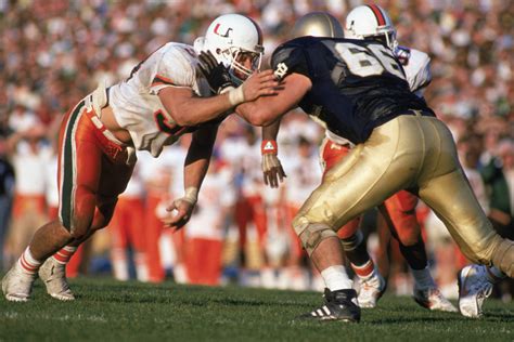 Yale gave up a grand total of one point from 1876 until the final game of the 1882. For Miami and Notre Dame, different stakes as rivalry is ...