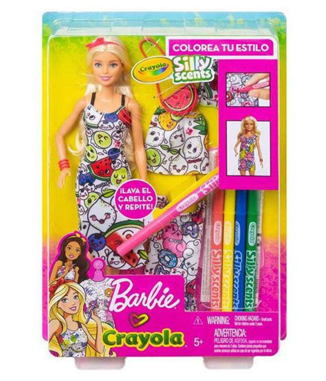 Barbie Crayola Color In Fashions Doll And Fashions Buy Barbie Crayola