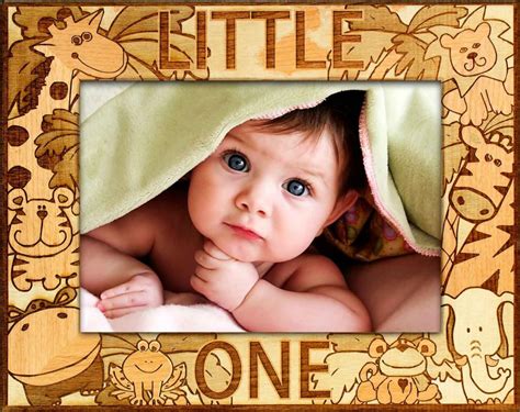 Little One Baby Frame Name Picture Frames