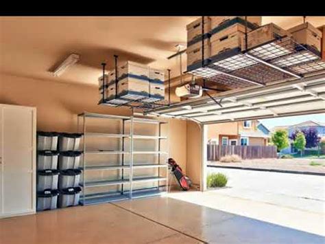 The garage, although small, is almost always treated as a storage area for basically everything that we don't want to keep in the house. Garage Storage Ideas Roof - Garage ceiling storage ideas ...