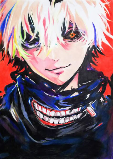 Pin De Hila~anime Em Boy Tokyo Ghoul Anime