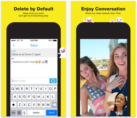 Snapchat Takes On Facetime With Video Chatting And Messaging