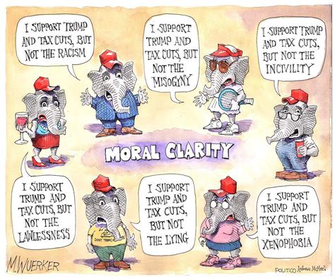 Moral Clarity By M Wuerker Rpoliticalcartoons
