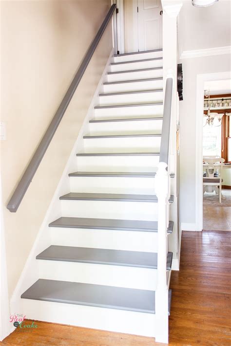 Your How To Guide For Painting Stairs Painted Stairs Diy Stairs