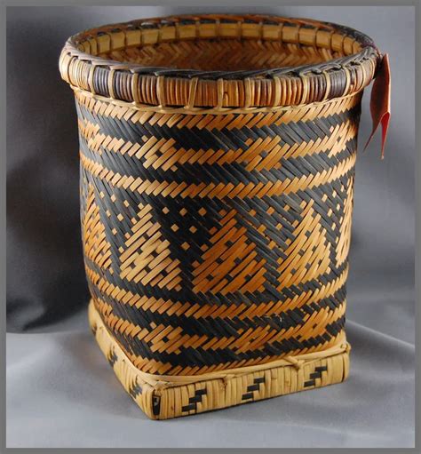 Native American Indian Basket Cherokee Quality Weaving Ruby Lane