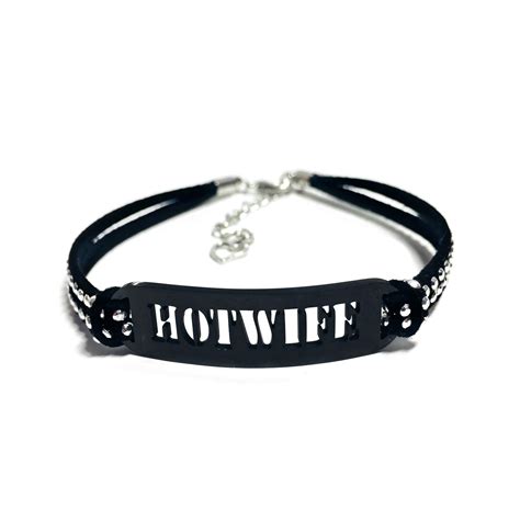 Buy 💕 Hotwife 💕 Bar Anklet And Bracelet Styles Qos Hot Wife Bracelet Necklace Queen Of