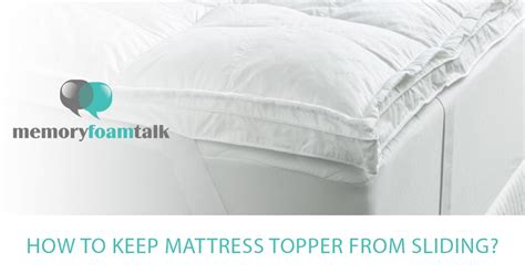 Fortunately, you can learn and adapt ways on how to keep the topper from sliding off. How to Keep Mattress Topper from Sliding? | Memory Foam Talk