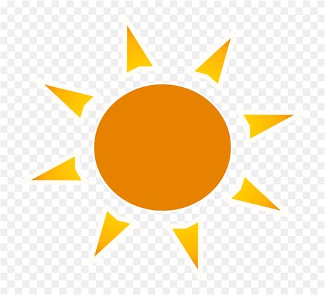 Sun Logo Clip Art At Clker Transparent Background Clear